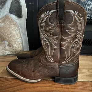 Ariat Tan Leather Boots